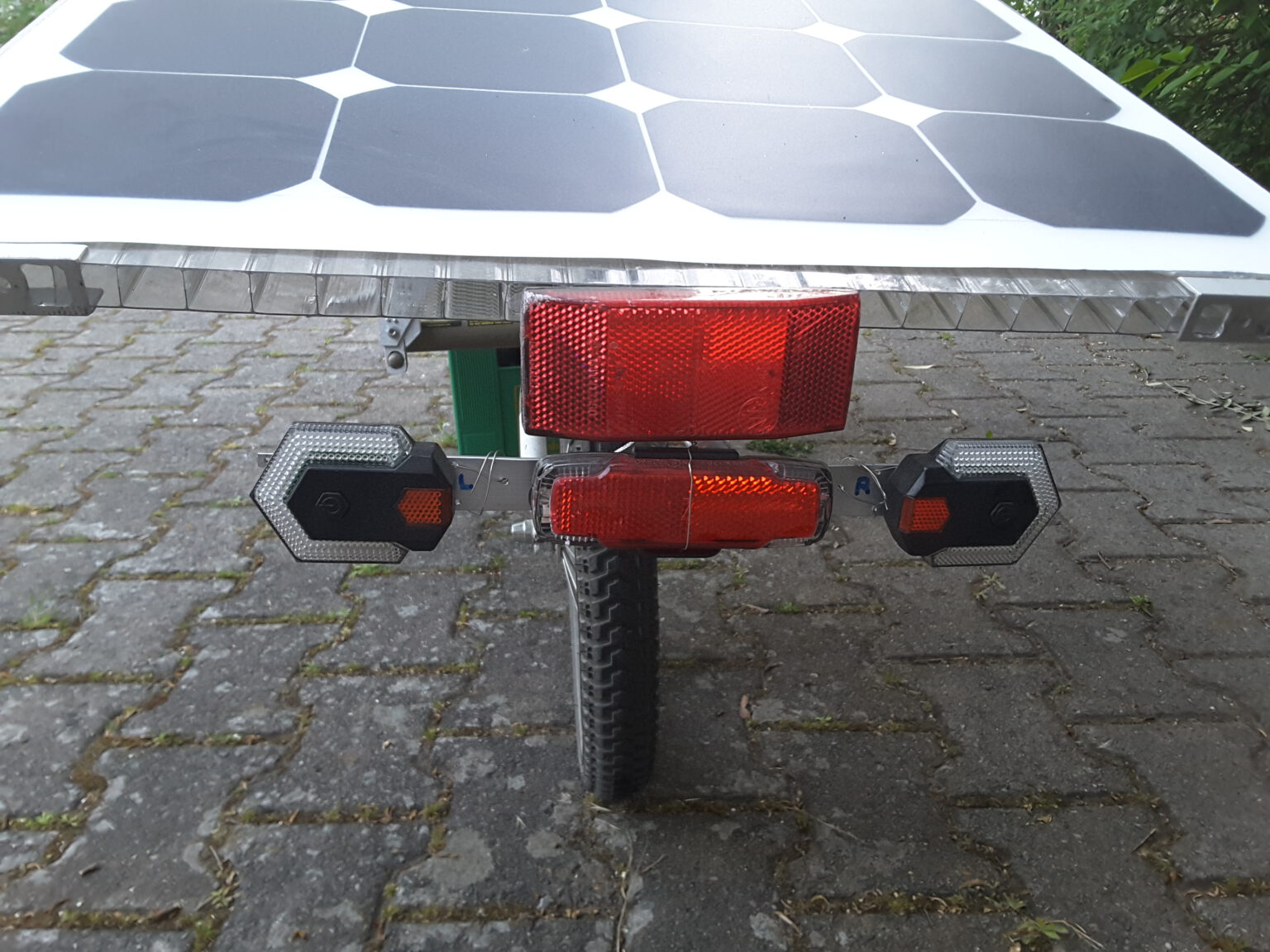 Das SolarFahrrad Willi in Afrika