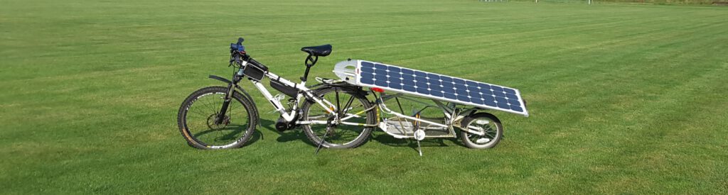 Das SolarFahrrad Willi in Afrika